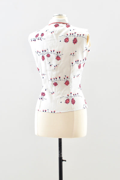 Novelty Print Top