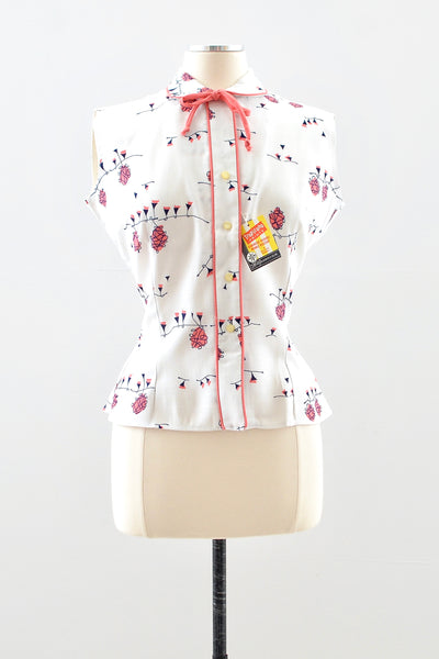 Novelty Print Top
