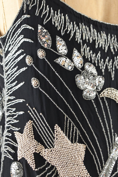 Oleg Cassini Beaded Dress