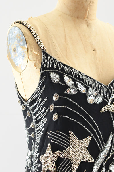 Oleg Cassini Beaded Dress