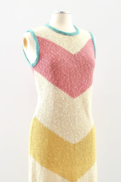 Chevron Knit Dress