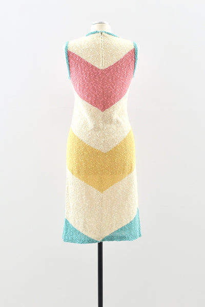 Chevron Knit Dress