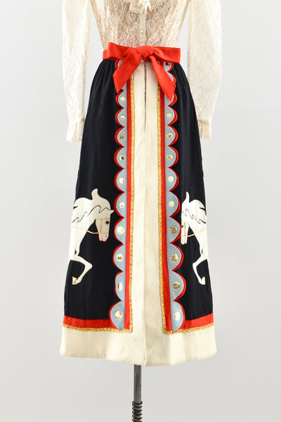 Acrobat On Horse Malcolm Starr Skirt