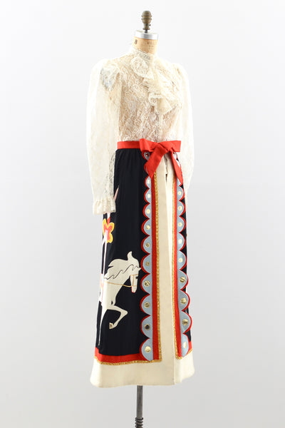Acrobat On Horse Malcolm Starr Skirt