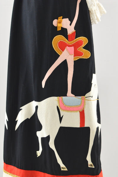 Acrobat On Horse Malcolm Starr Skirt