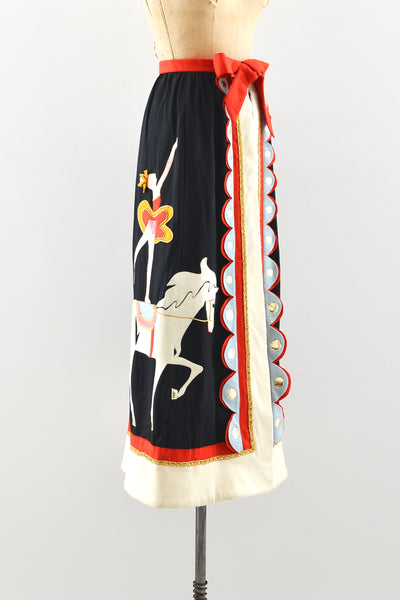 Acrobat On Horse Malcolm Starr Skirt