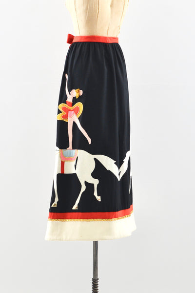 Acrobat On Horse Malcolm Starr Skirt