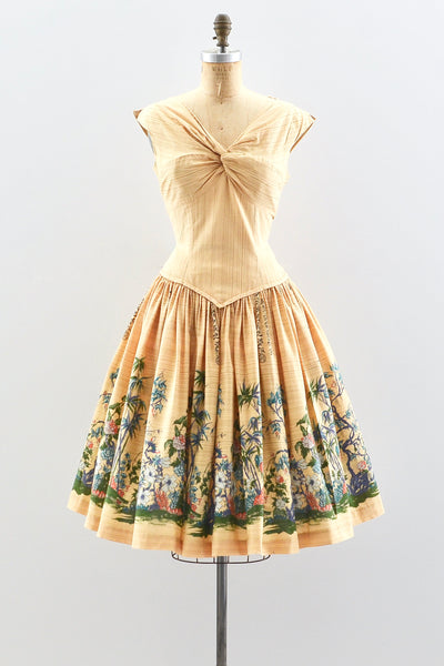 1950s Lute Song Dress