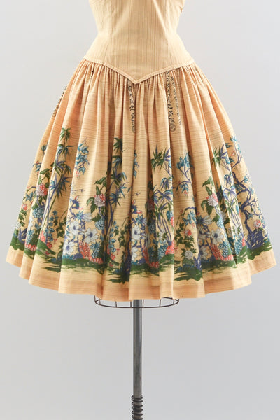 1950s Lute Song Dress