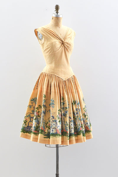 1950s Lute Song Dress