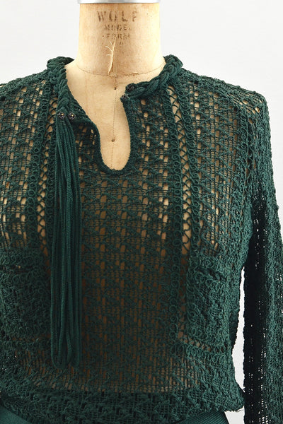 1930s Forest Green Set
