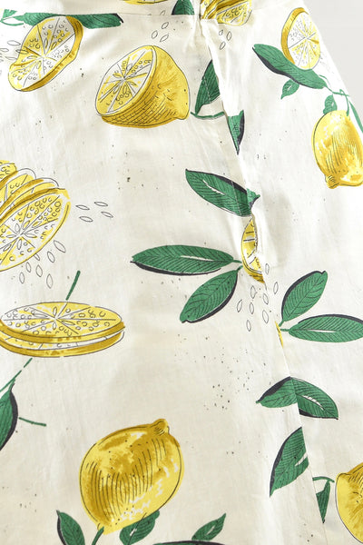 Lemon Print Dress