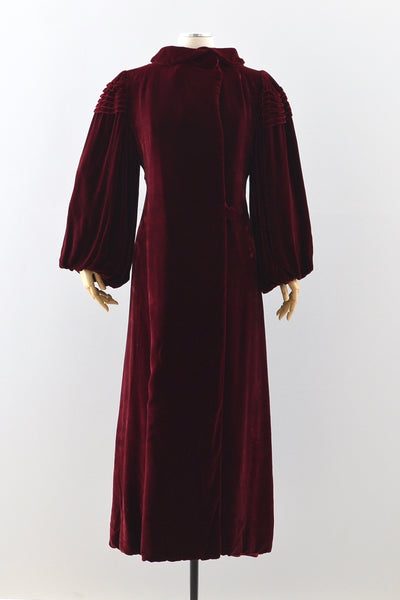 1930s Garnet Coat