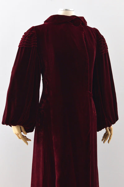 1930s Garnet Coat