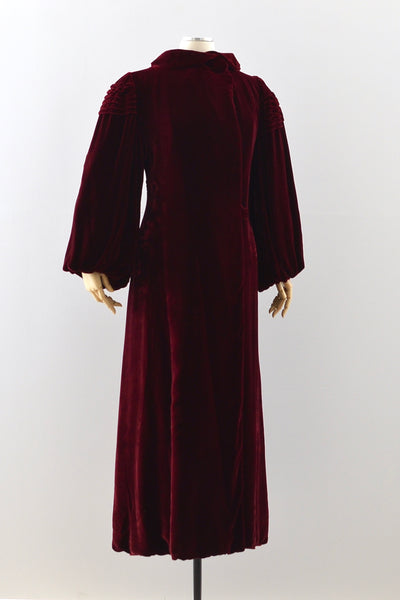 1930s Garnet Coat