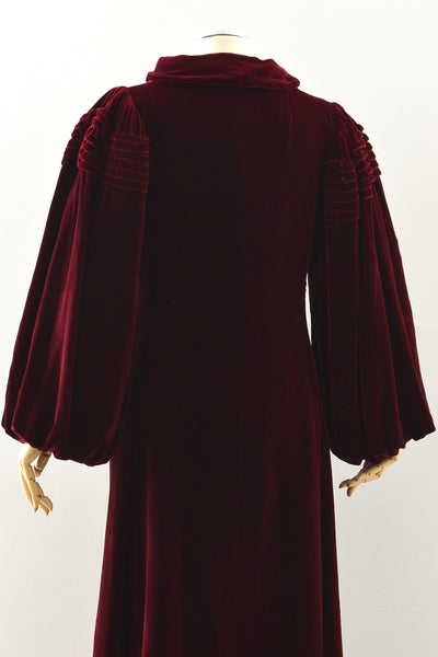 1930s Garnet Coat