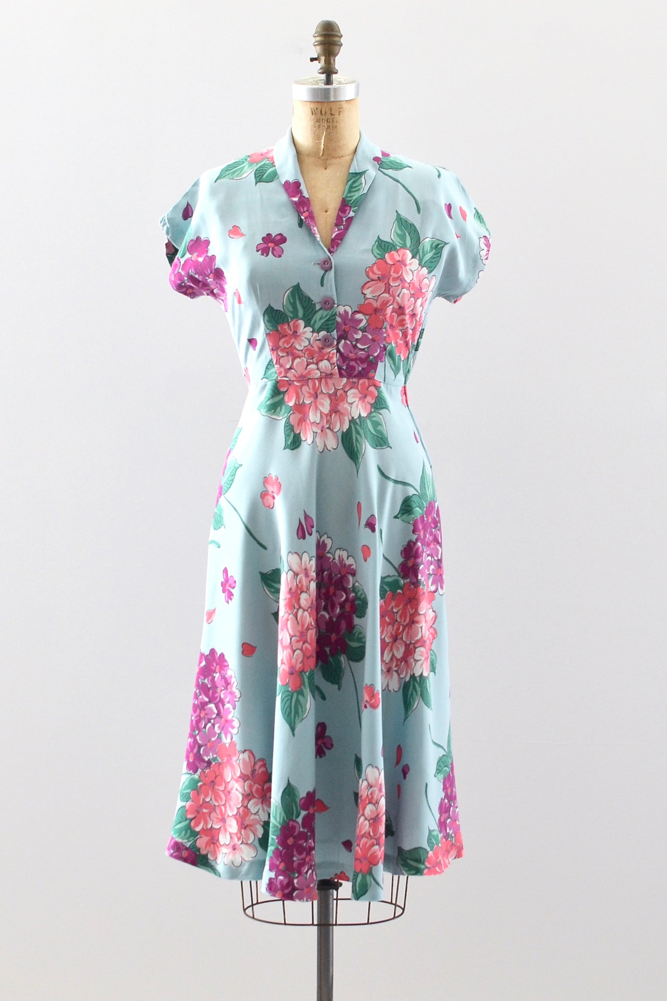40s Floral Dress