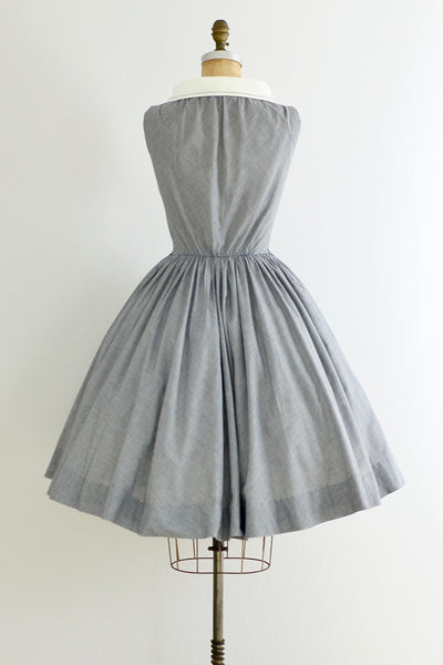 Portrait Collar Dress - Pickled Vintage