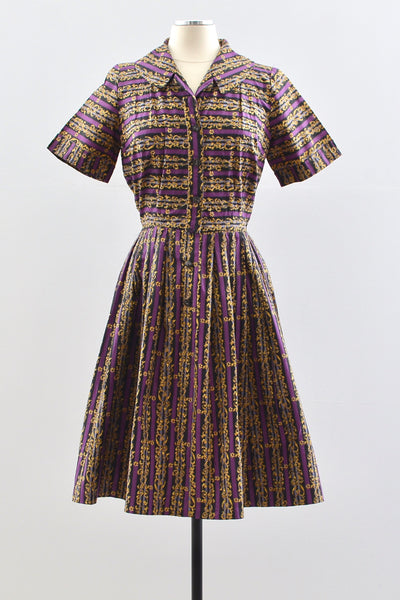 Button Front Dress / M
