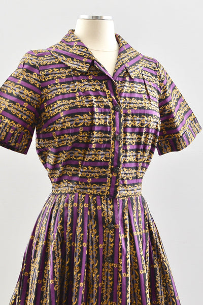 Button Front Dress / M