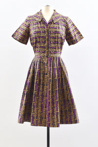 Button Front Dress / M