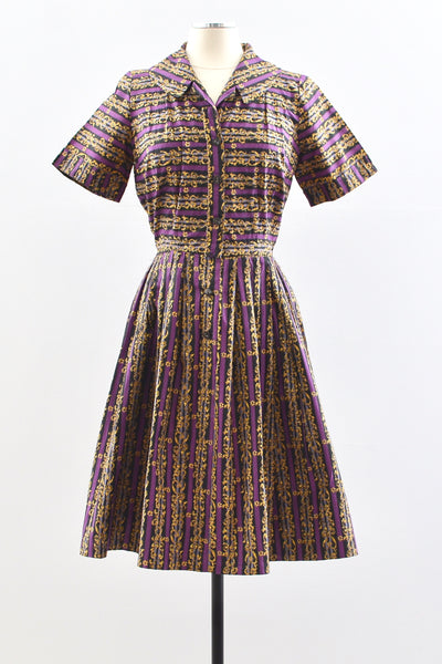 Button Front Dress / M