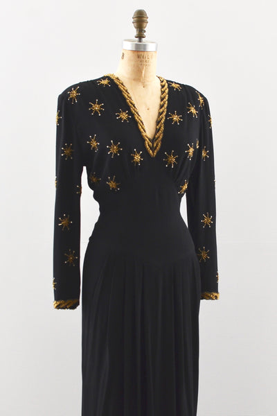 40s Starburst Dress