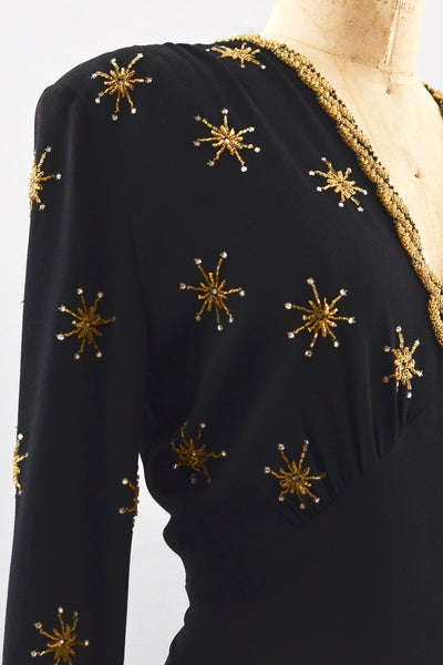 40s Starburst Dress