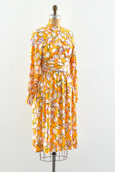 Adele Simpson Silk Dress / S