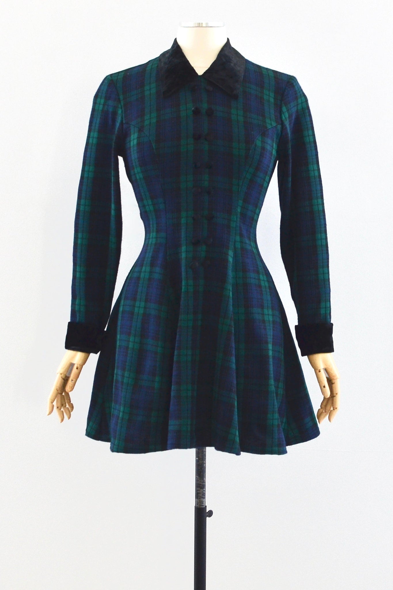 Plaid Skater Dress