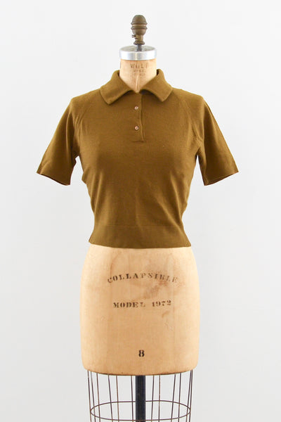 50s Olive Sweater