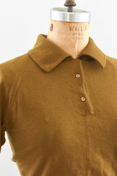50s Olive Sweater