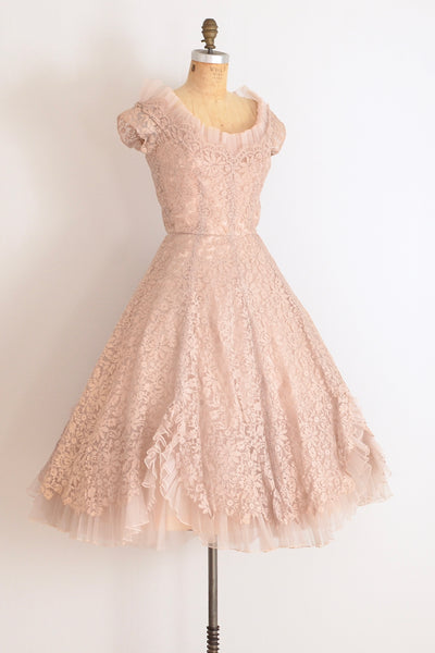Peggy Hunt Lace Dress - Pickled Vintage