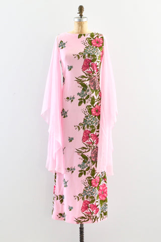Alfred Shaheen Floral Dress