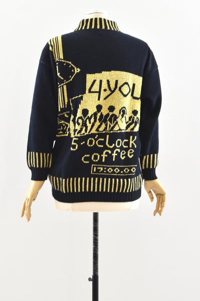 Coffee O'clock Pullover