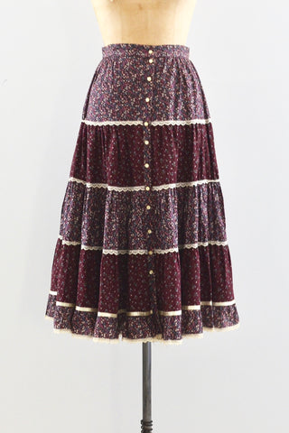 Gunne Sax Gunnies Skirt / S