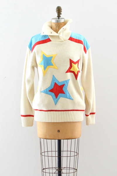 Star Knit Sweater
