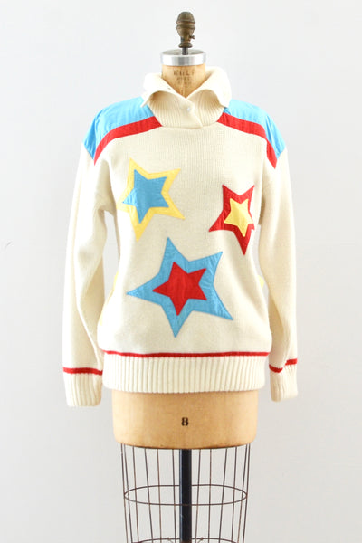 Star Knit Sweater