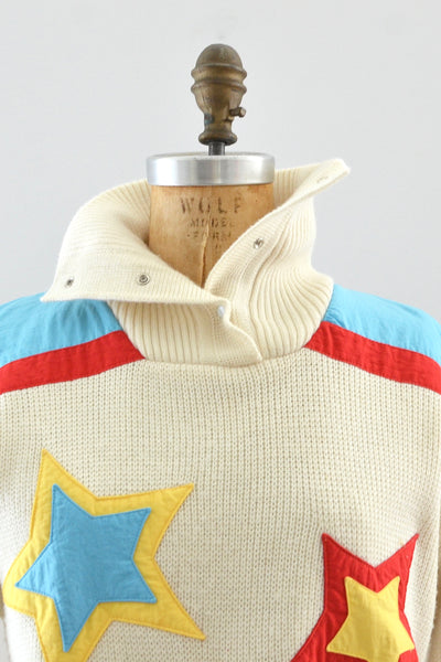 Star Knit Sweater