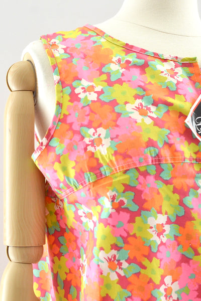 60s Lounge Dress / S M