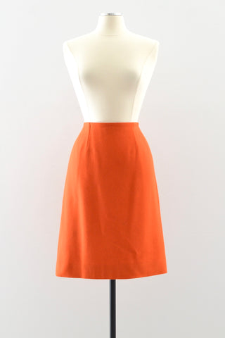 Orange Skirt / M