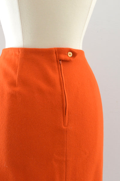 Orange Skirt / M