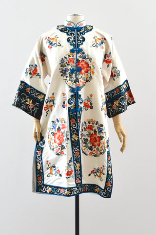 Embroidered Oriental Coat