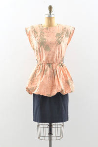 80s Peplum Dress