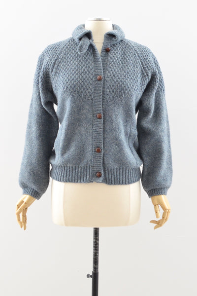 Waffle Sweater / S M