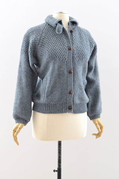 Waffle Sweater / S M