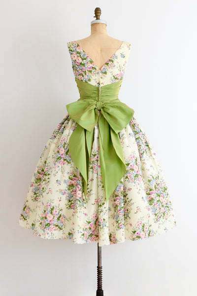 Floral Betty Draper Dress - Pickled Vintage