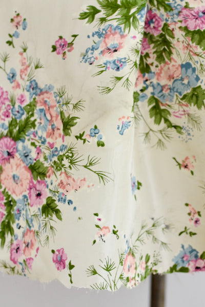 Floral Betty Draper Dress - Pickled Vintage