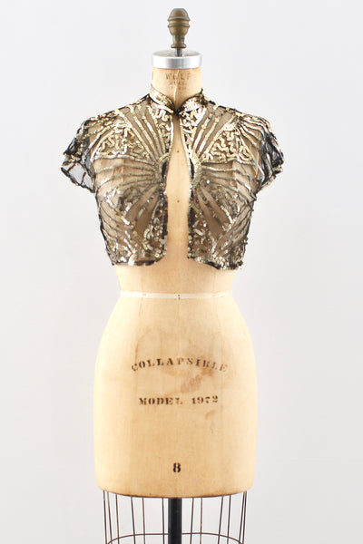 1930s Sparkle Bolero
