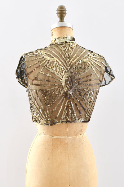 1930s Sparkle Bolero